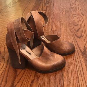 Free People Genuine Leather Heels